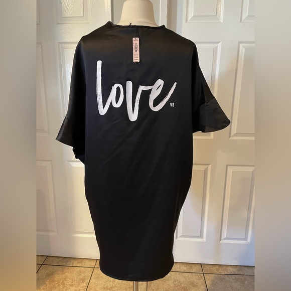 Victoria's Secret NWT Silky Ruffle Kimono Robe - Picture 6 of 10